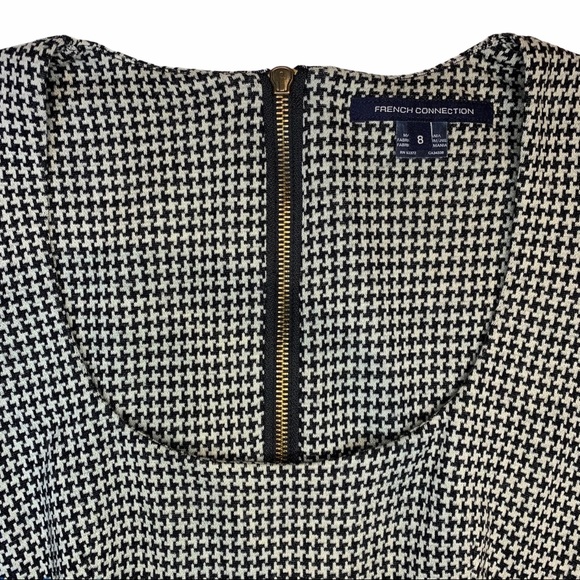 SOLD French Connection Houndstooth Dress - Picture 4 of 13
